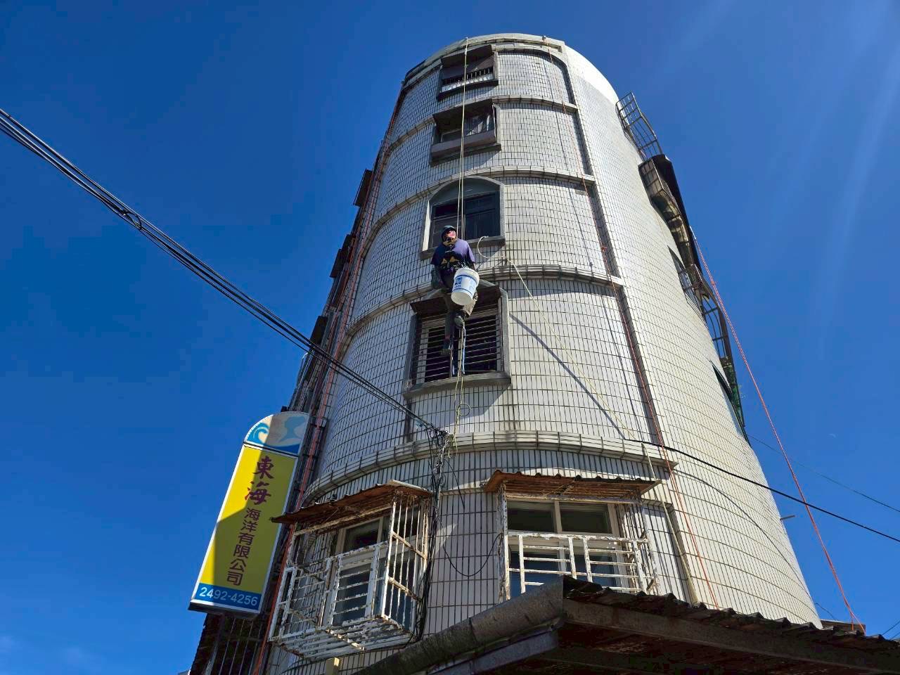 外牆防水漆施作