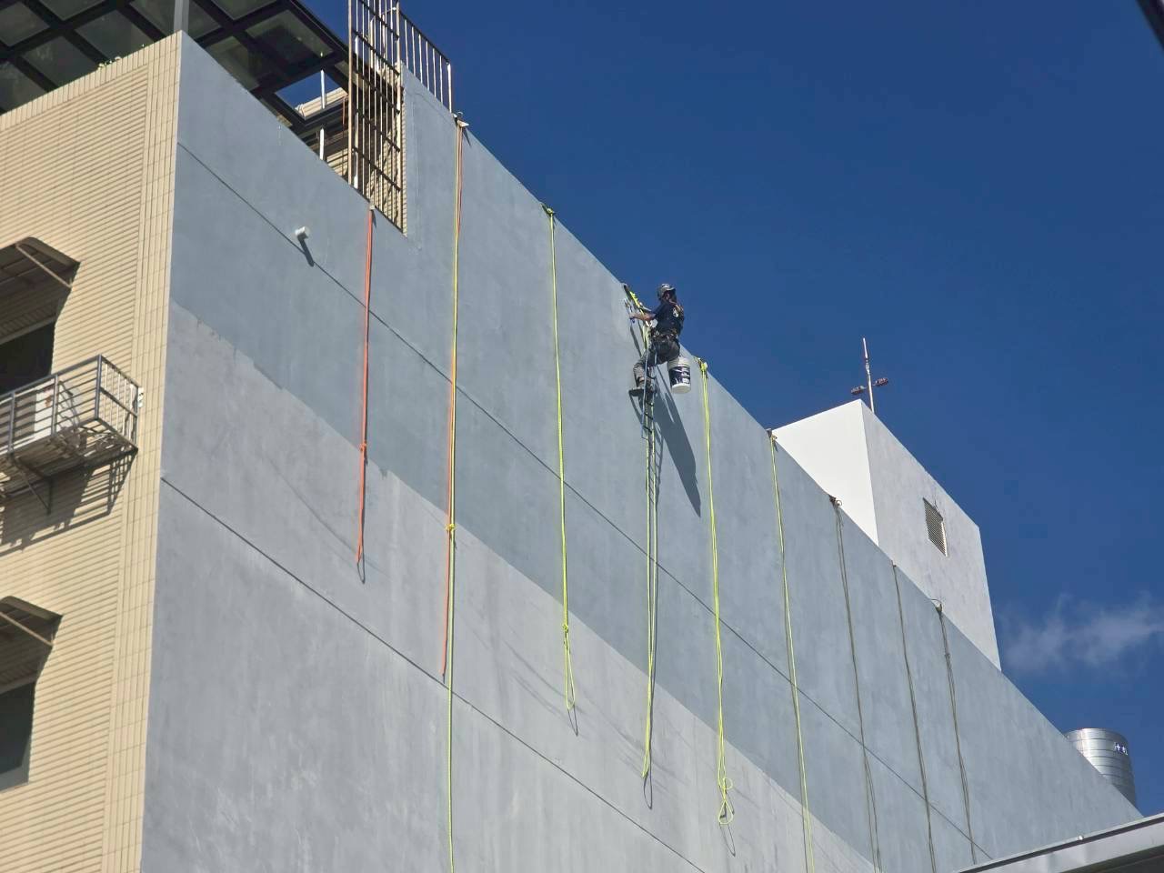 外牆防水漆施作