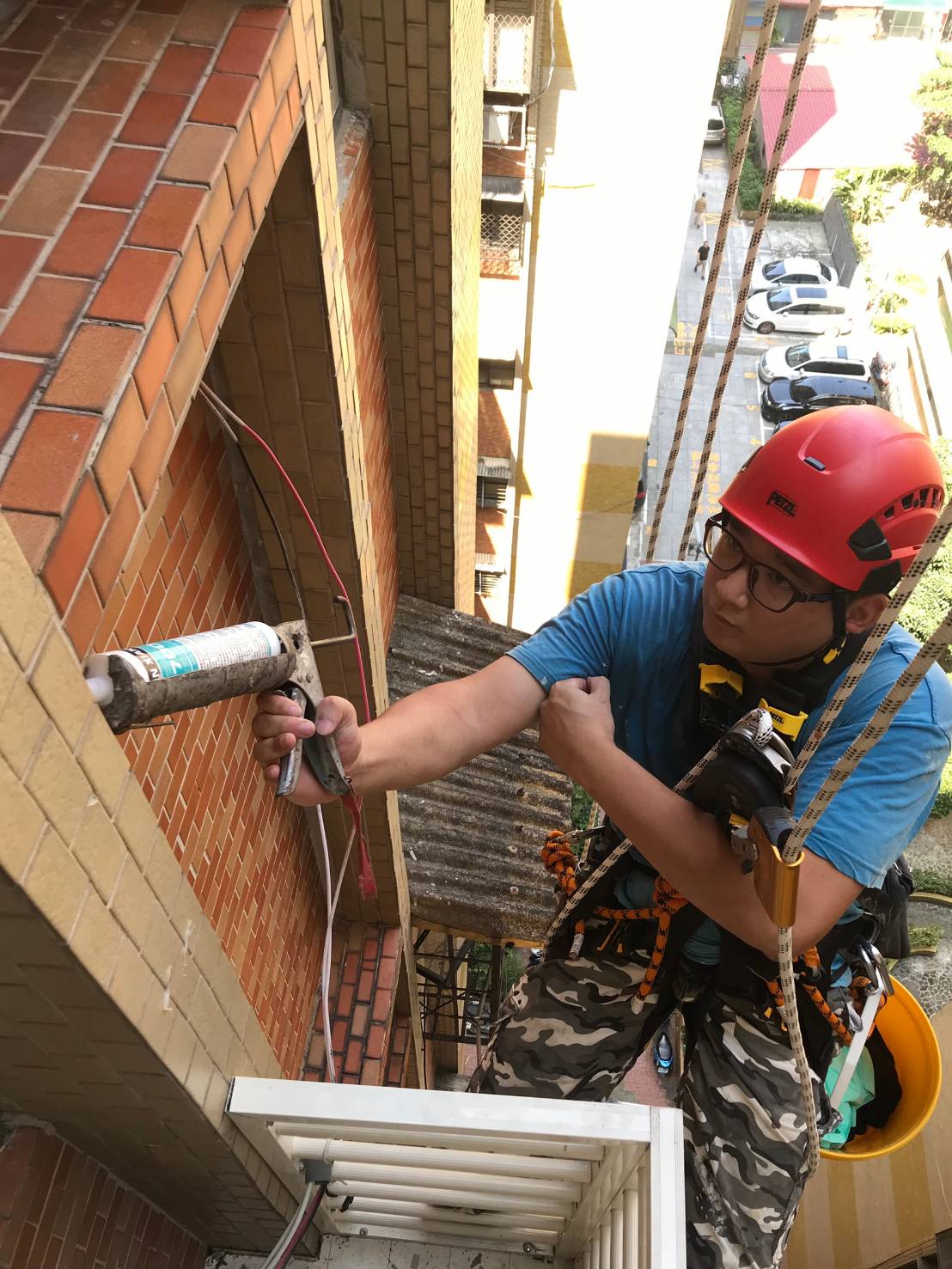 防水工程施工現場